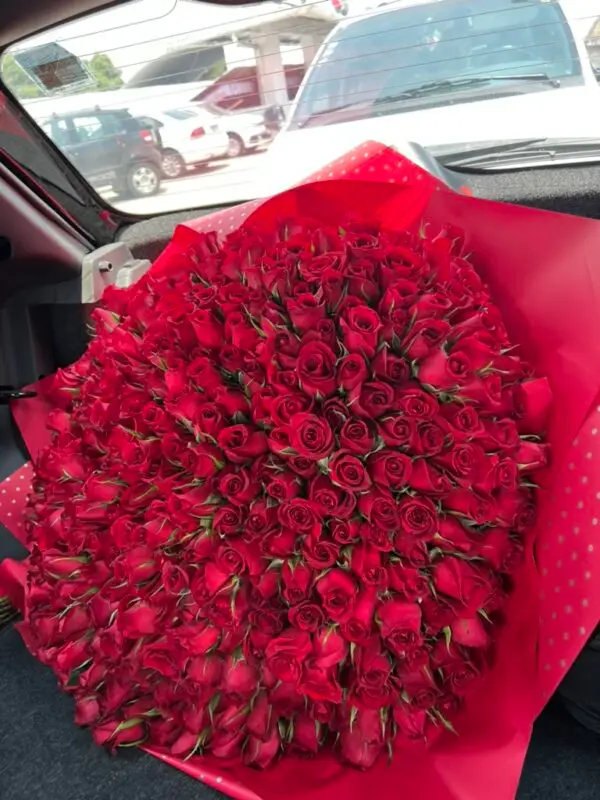 Ramo 100 rosas Metepec y toluca